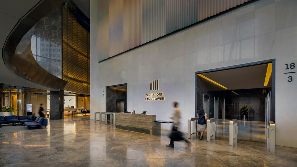 Singapore Land Group headquarters lobby
